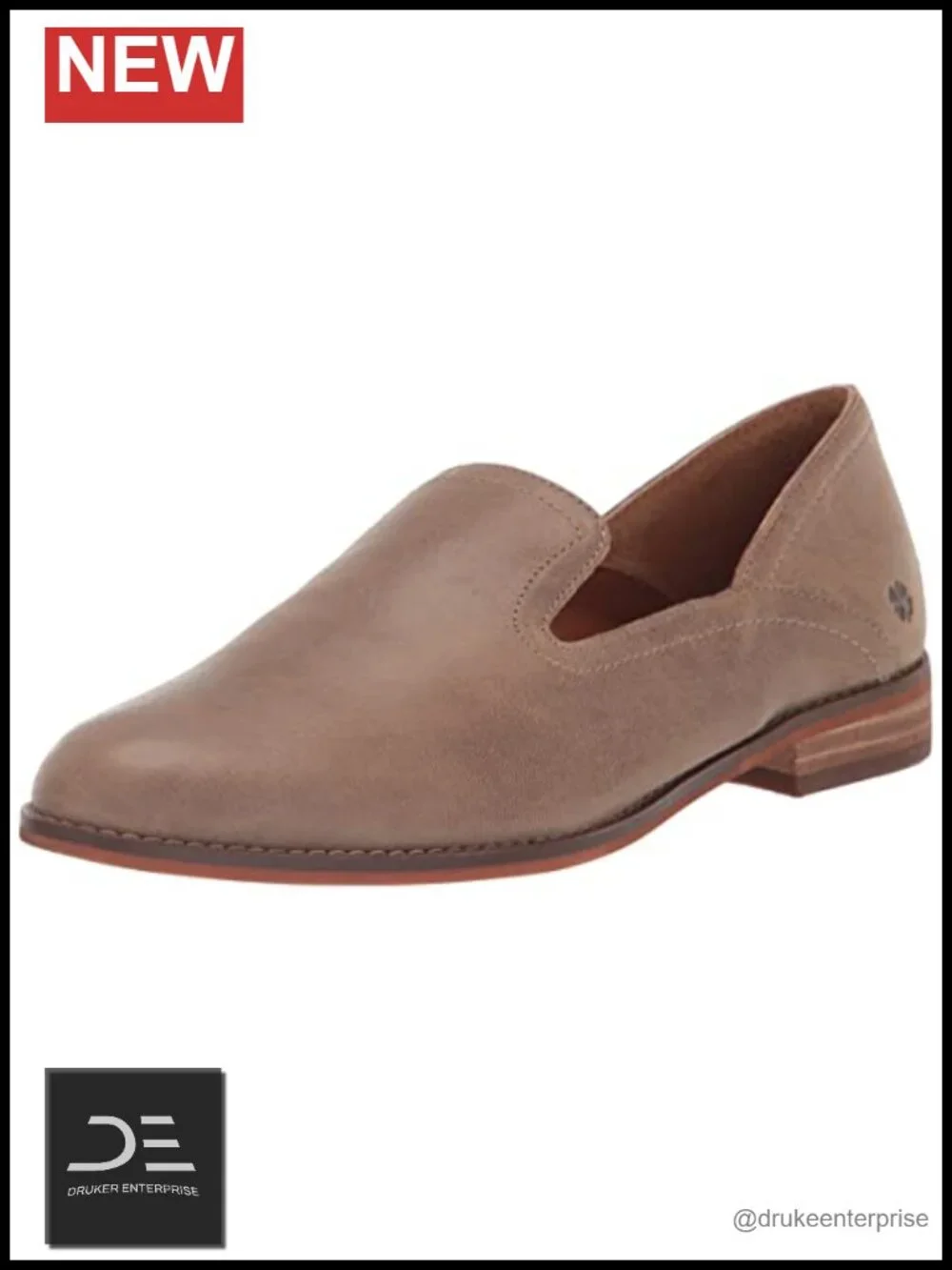Lucky Brand Women's Leather Slip-On Loafers Flat | Classic Comfort